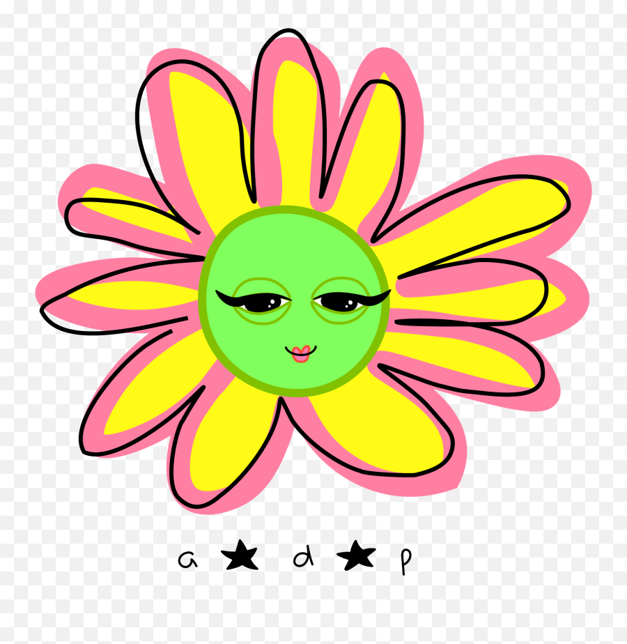 Oval Confetti Earrings Adp Emoji,Imagea Of Flower Emojis