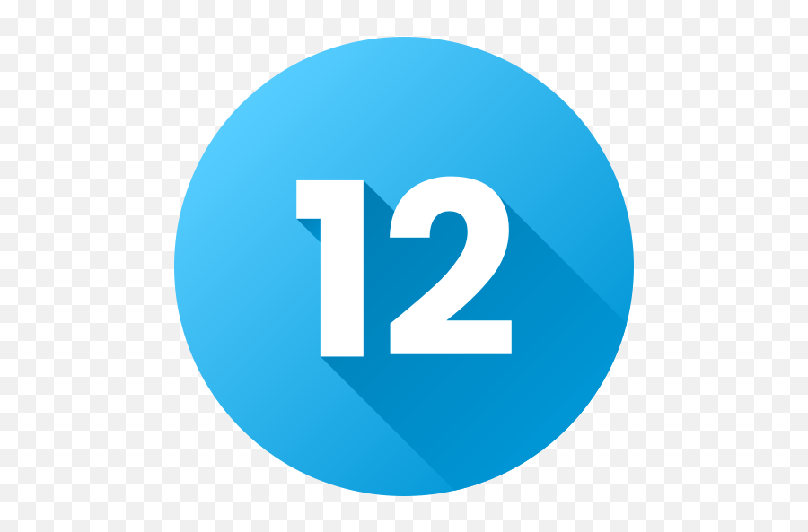 Number 12 - Free Education Icons Emoji,Discord Math Emoji