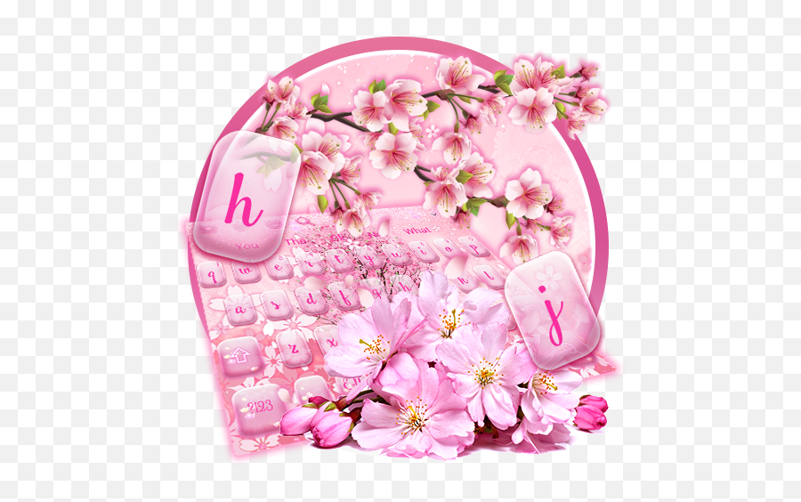 Sakura Keyboard U2013 Apps On Google Play - Body Lotion Emoji,Sakura Flower Emoji
