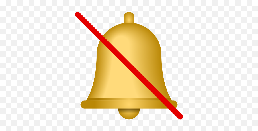 Bell With Slash Icon - Language Emoji,Emoji Bell Line