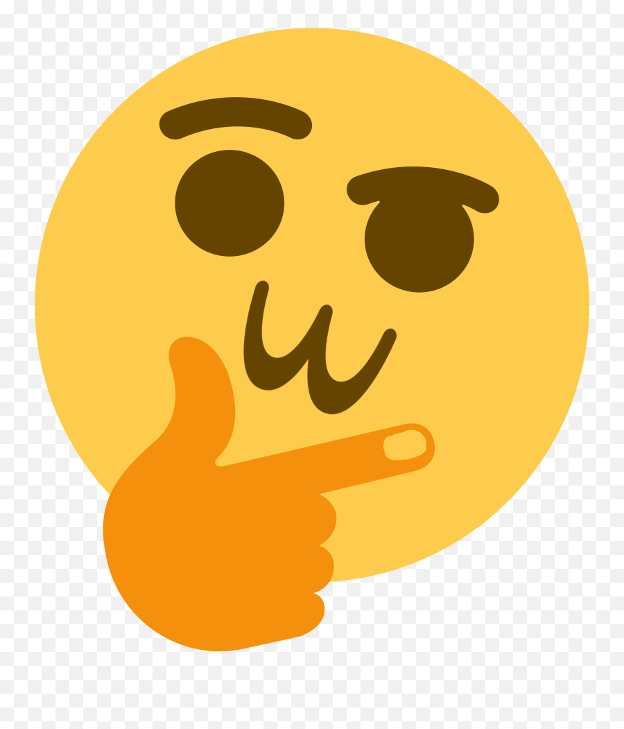 Whatist Wotm8 Thinking Discord Emoji - Thinking Emoji Discord,Custom Emojis