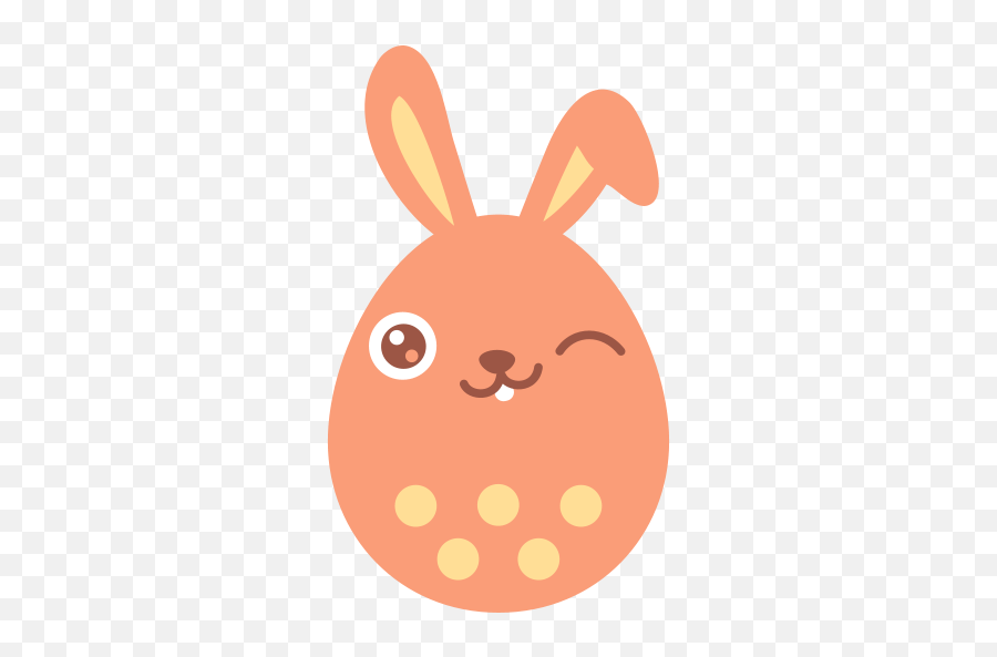 Icon Of Easter Egg Bunny Icons - Cute Images Of Easter Eggs And Bunnies Emoji,Emotion Winks