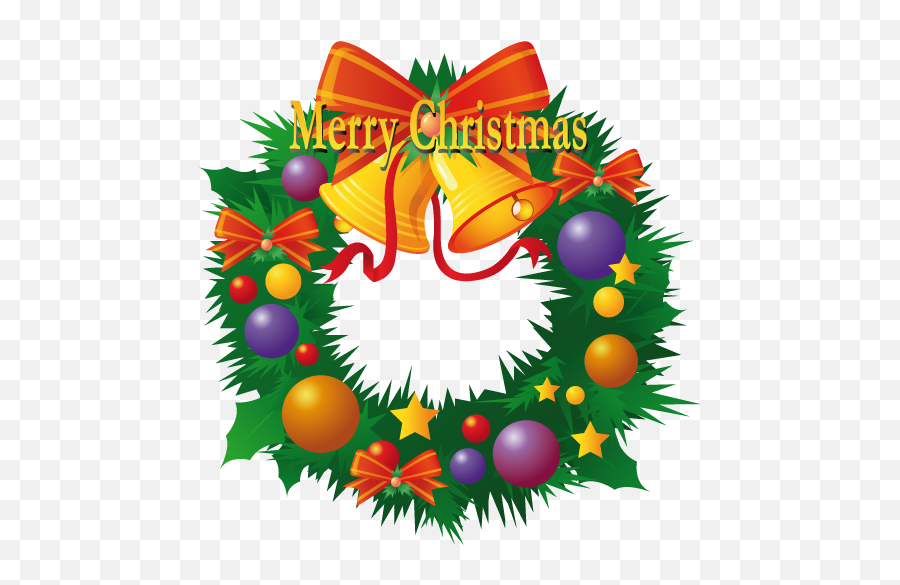 Christmas Wreath Icon - Merry Christmas Christmas Icons Emoji,Wreath Emoji Copy And Paste