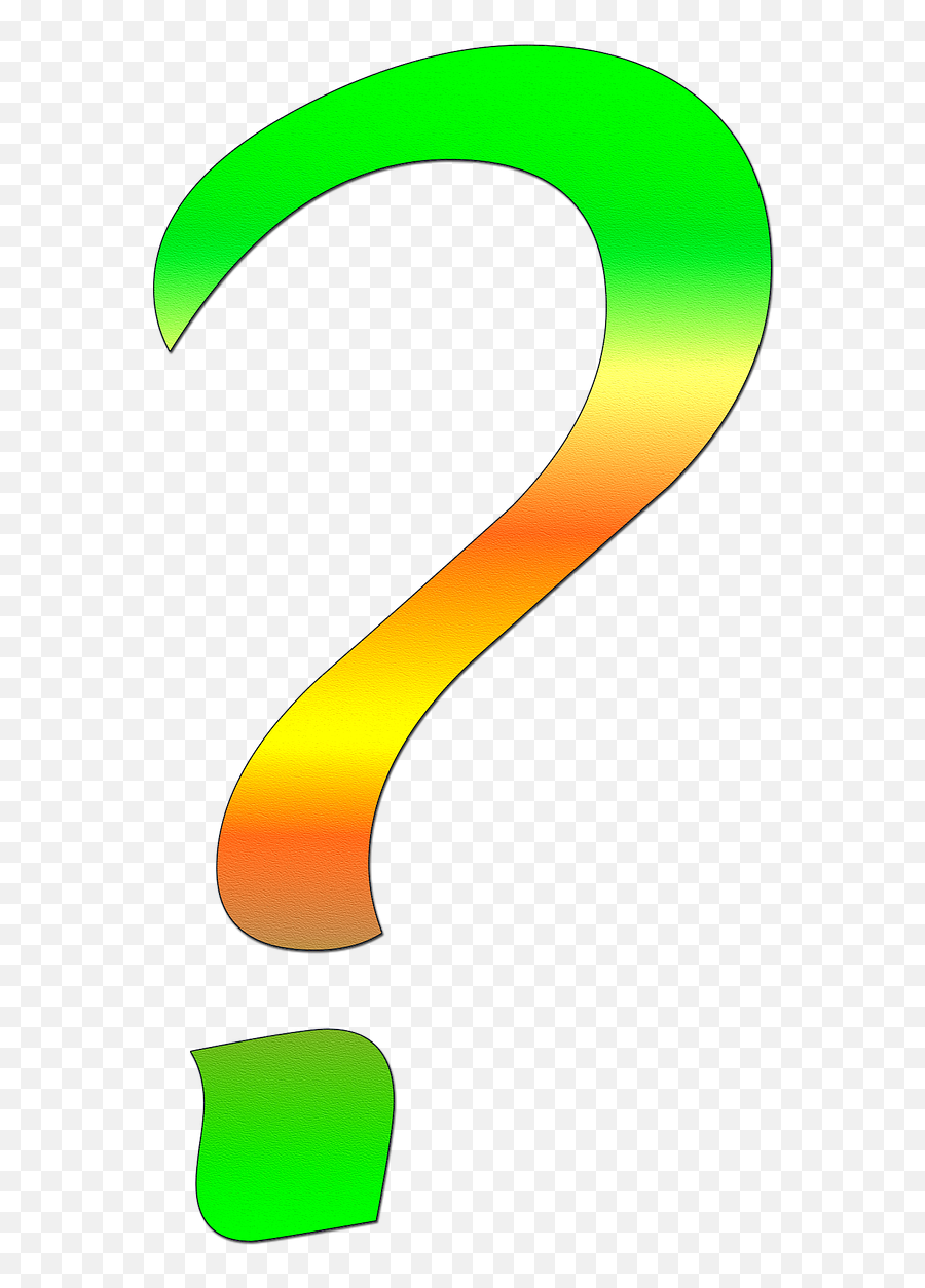 Multicolored Question Mark Clipart Free Download - Qusetion Mark Clip Arts Emoji,Question Marks Emoji
