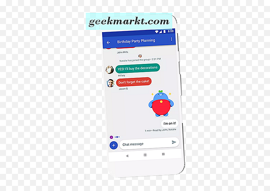 Aplikasi Perpesanan Teks Terbaik Untuk Android - April 2018 Dot Emoji,Kode Emoji Facebook Lengkap