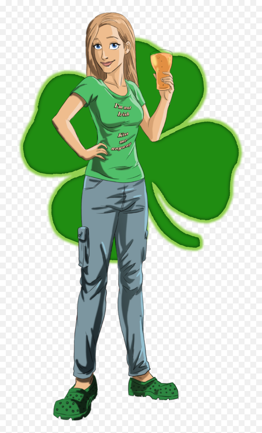 Happy St - Fictional Character Emoji,St Patrick's Day Email Emoji