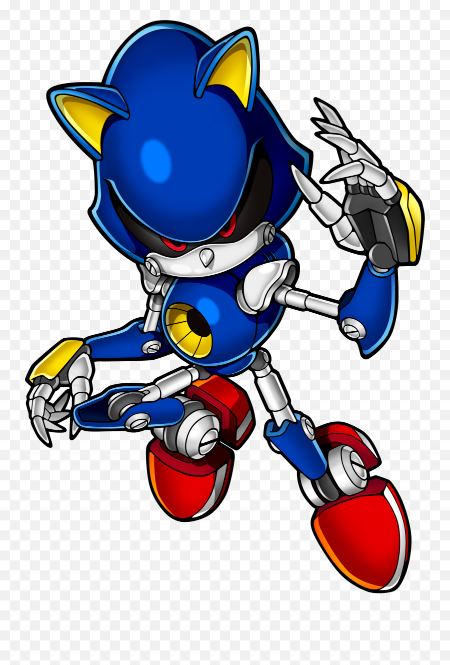 Sonic The Hedgehog - Metal Sonic Emoji,Sonic X Emotions