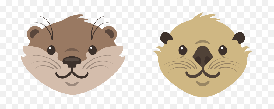 Otter Face Png U0026 Free Otter Facepng Transparent Images - Otter Face Clip Art Emoji,Otter Emoji