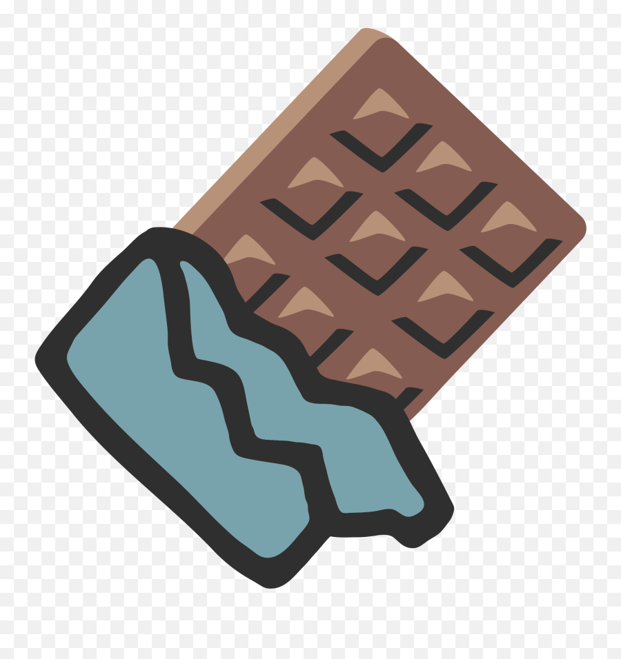 Chocolate Bar Emoji - Emoticons Chocolate Png,Chocolate Emoji