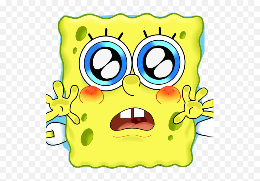 Omg Spongebob Sticker By - Spongebob Background Emoji,Spongebob Picture Comment Text Emoticon