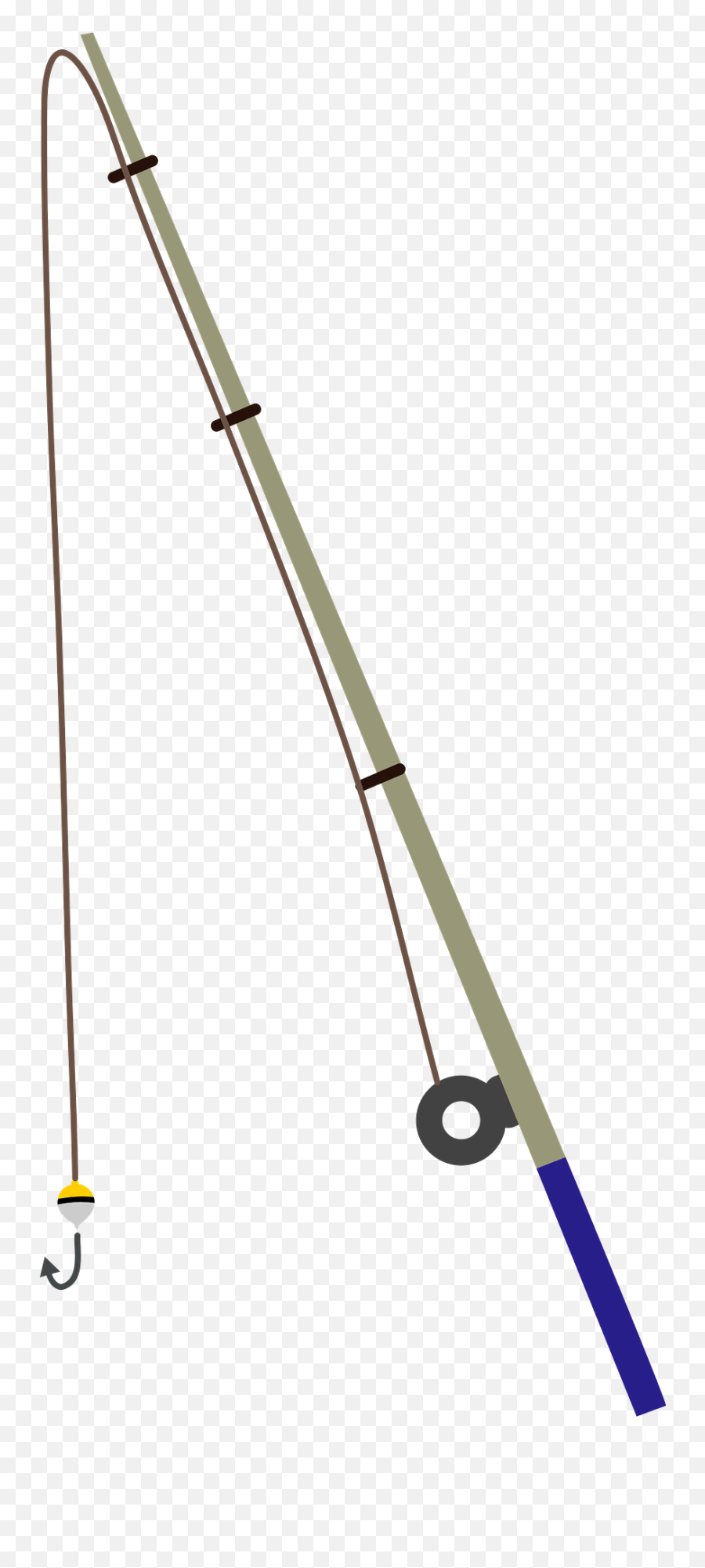 Fishing Rod Clipart - Vertical Emoji,Fishing Pole Emoji