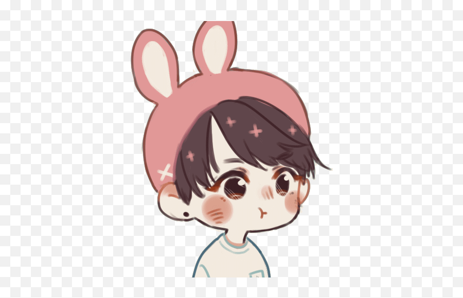 Happy Birthday To Kookieeee Armyu0027s Amino - Bts Chibi Gif Png Emoji,Fite Me Emoji