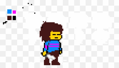 Pixel Art Gallery - Fictional Character Emoji,Frisk Undertale Emoticon
