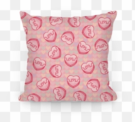 Shrug Emoji Candy Hearts Pattern - Decorative,Devilish Shrug Emoticon