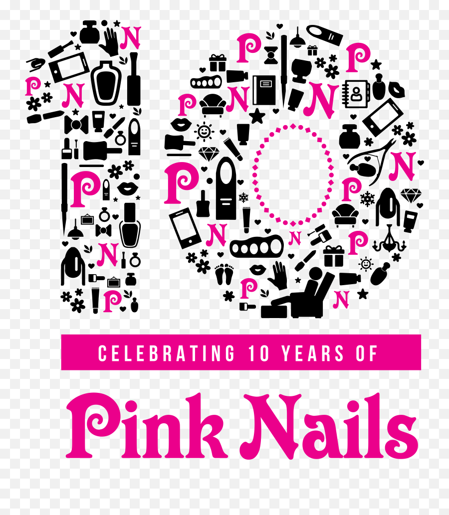 I Love Pink Nails Emoji,Red Fingernails Emoji