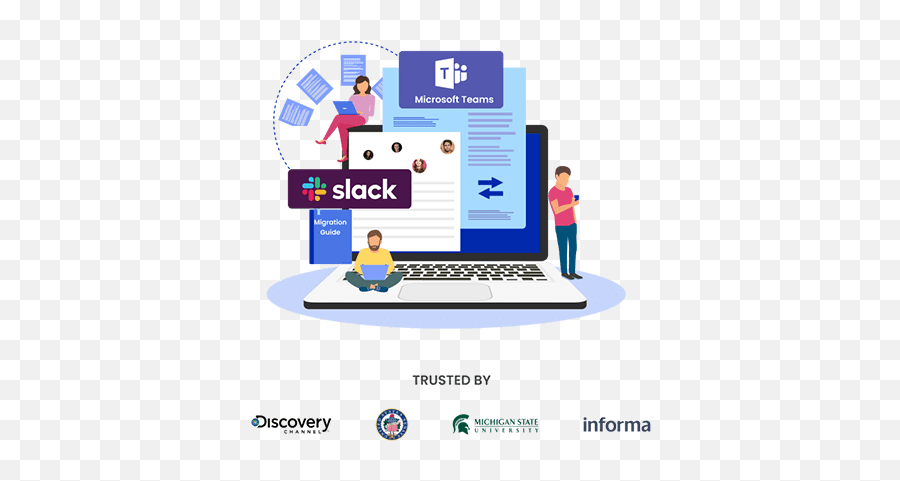 Slack To Teams Migration Guide For It Admins - Cloudfuze Content Writing Vector Emoji,Microsoft Teams Emojis