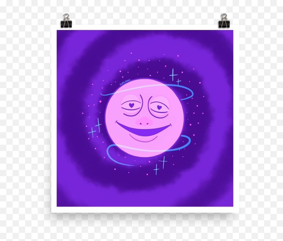 Download Hd Moon Print - Smiley Transparent Png Image Happy Emoji,Emoticon Print