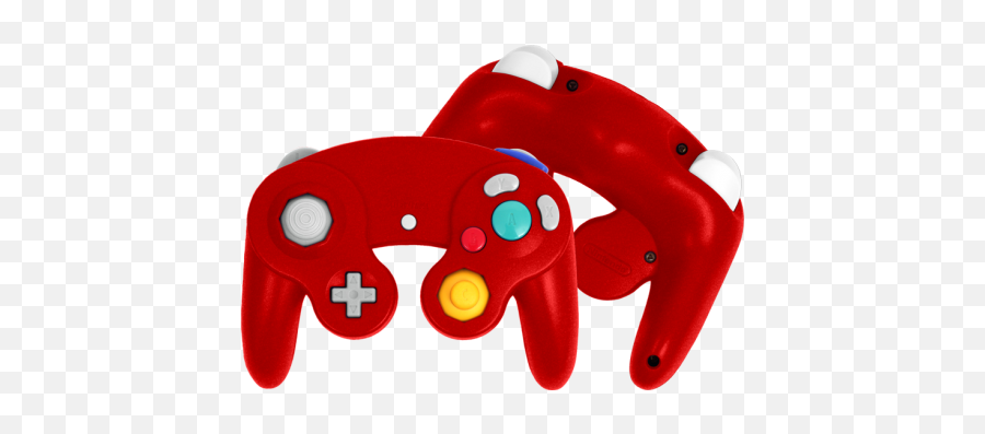 Fire Red - Black And White Gamecube Controller Transparent Emoji,Controller Emojis Transparent