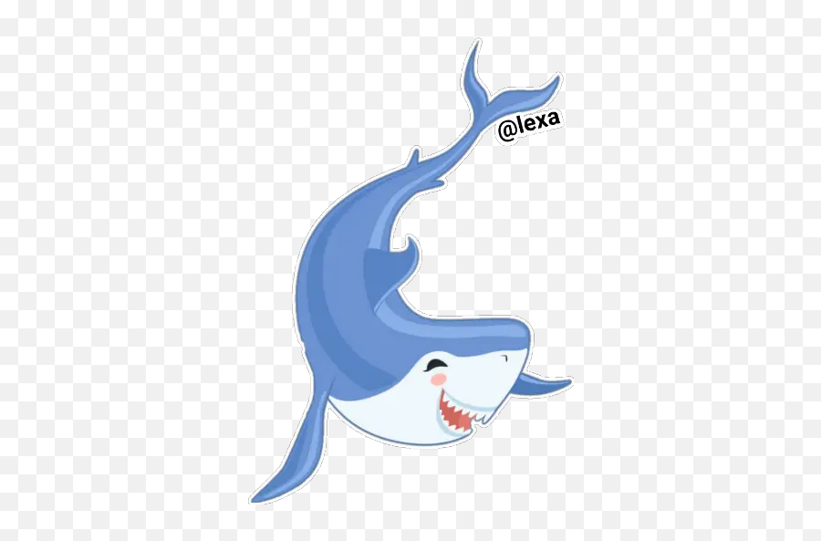 Sticker Maker - Shark Funny U0026amp Dangerous Animales Grandes Del Mar Animado Emoji,Shark Emoticon Instagram