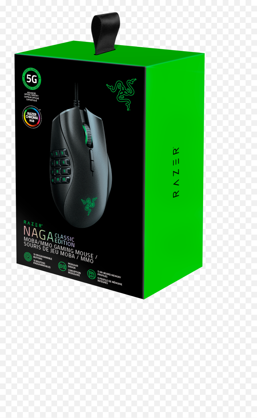 Naga Classic Edition - Multicolor Wired Mmo Gaming Mouse Razer Gaming Mouse Deathadder V2 Black Emoji,Emoticons Not Mause