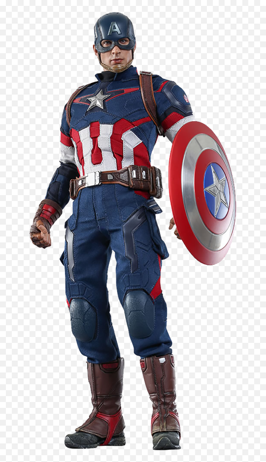 Captain America Standing Png - Hot Toys Captain America Age Of Ultron Emoji,Captain America Civil Ware Emojis