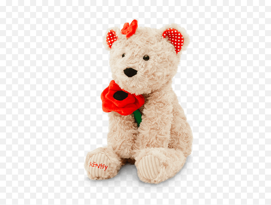 July Incandescentscentsyus - Poppy The Bear Scentsy Emoji,Hold My Flower Emoji
