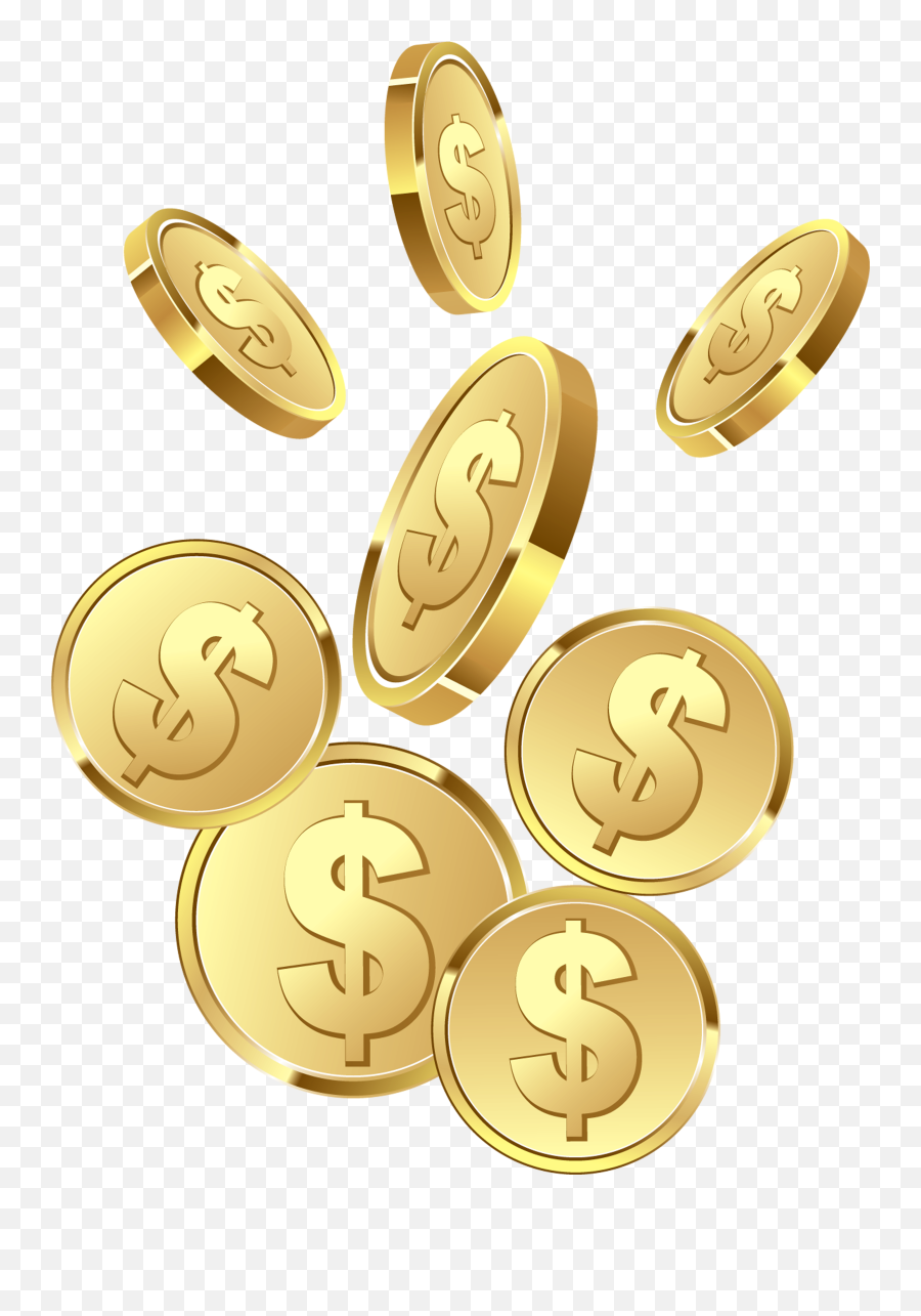 Clipart Money Coin Clipart Money Coin - Gold Coin Image Free Emoji,Coins Emoji