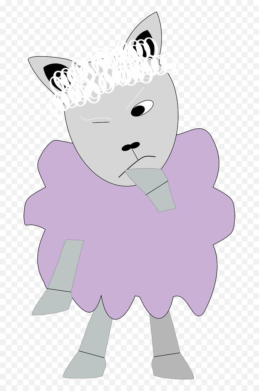 Sheep Lamb Emoji - Fictional Character,Pensive Emoji