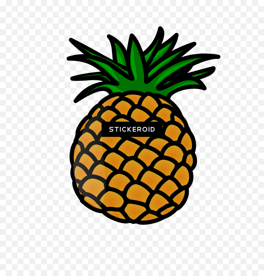 Cute Pineapple Vector Png Transparent - Pineapple Fruit Images For Kids Emoji,Pineapple Pen Emoticon