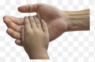God U2013 Whispers Of Iam - Child Hand On Adult Hand Emoji,God Shows Emotion