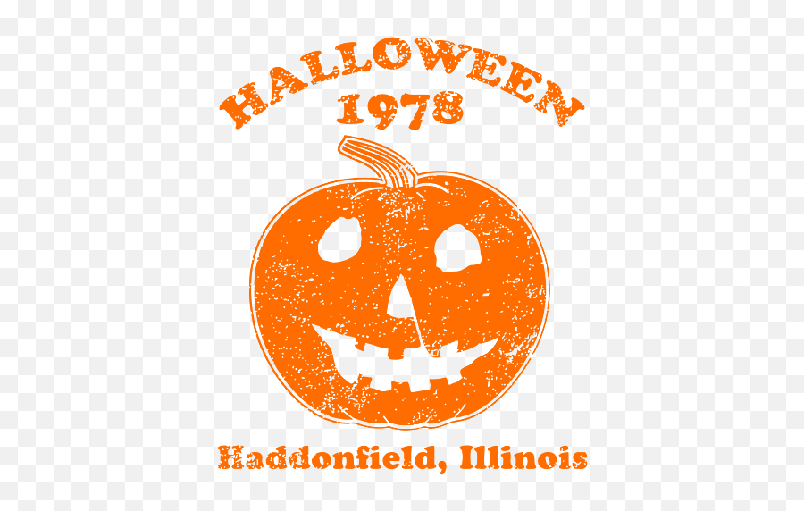 Halloween 1978 Holiday Spooky Gift Myers Pumpkin Haddonfield - Halloween Emoji,Emoticon Gallo Facebook