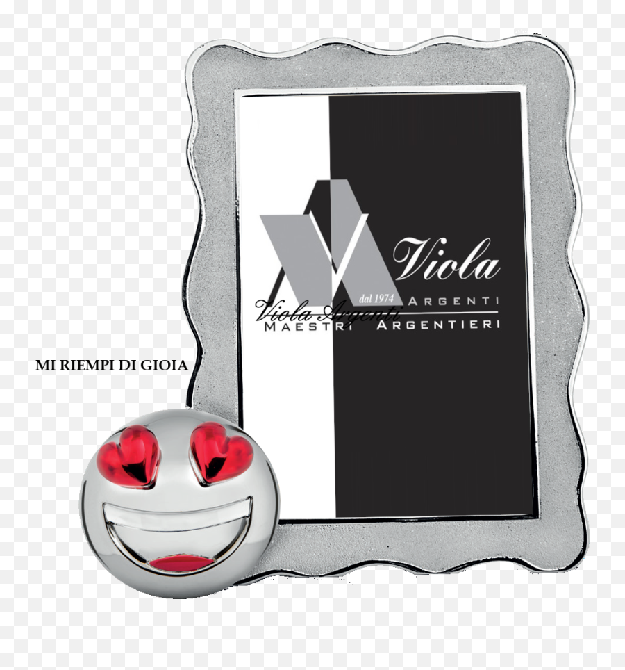 Viola Argenti Silver Photo Frames - Viola Argenti Emoji,18 Emoticon Texture