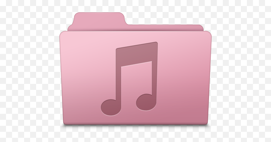 Music Folder Sakura Icon Smooth Leopard Iconset Mcdo Design Emoji,Músicas Com Emojis