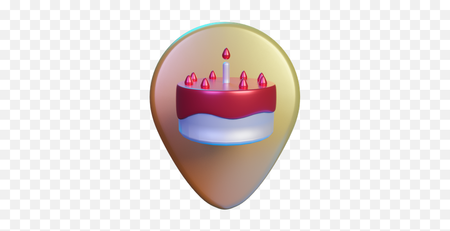Birthday Cake Icon - Download In Line Style Emoji,Birthday Cake Emoji