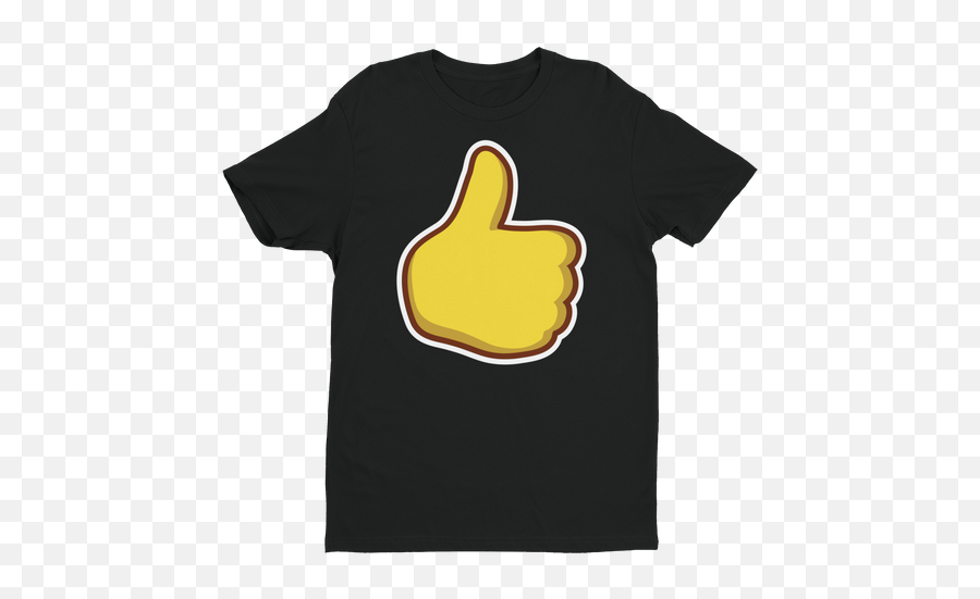 Thumbs Up Emoji Short Sleeve Next Level T - Shirt U2014 Uzooka,Call Me Emoji