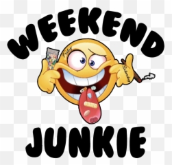 Weekend Junkie U2013 Weekend Junkie Spotted - Weekend Junkie Emoji,Weekend Emoticon