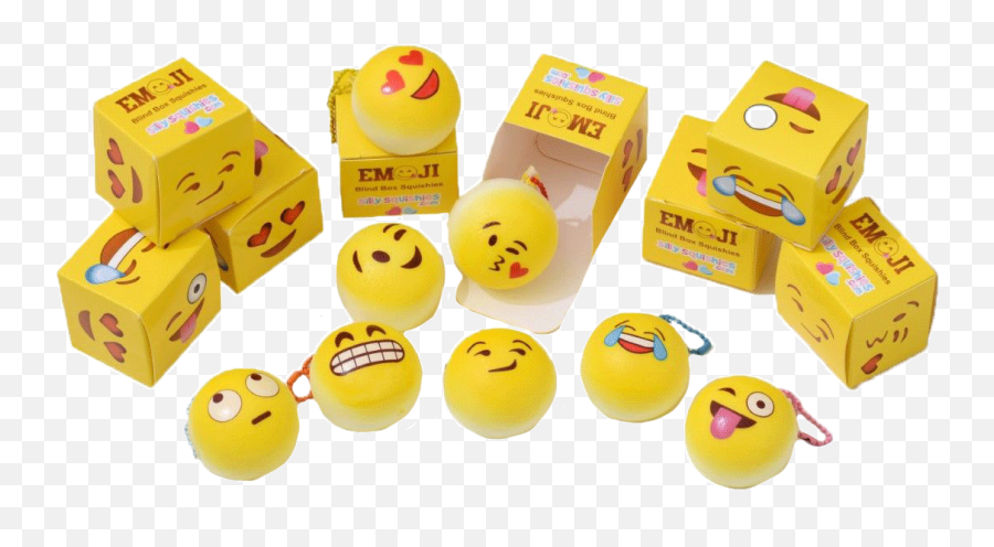 Emoji Squishy - Happy,Binoculars Emoji