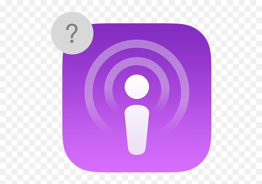 Download Apple Podcast Logo Png Png U0026 Gif Base - Transparent Podcast App Icon Emoji,Steelers Emoticons Iphone