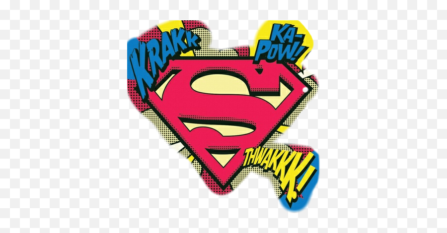 Popart Superman Sticker - Senator John Heinz History Center Emoji,Superman Emoji Art