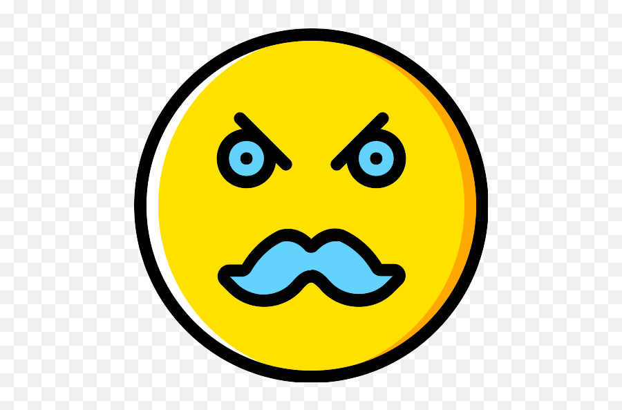Moustache Vector Svg Icon - Emoticon Emoji,Oktoberfest Emojis