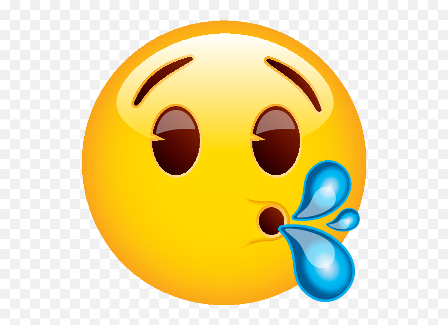 Emoji - Happy,Spit Take Emoji