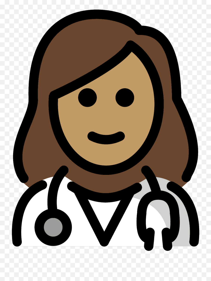 Woman Health Worker Emoji Clipart Free Download Transparent,Nurse Emoji