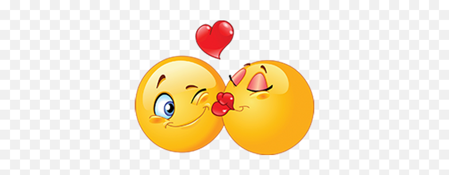 Classic Emojis - Kiss Emoji,Lovely App Emoticon On Picture