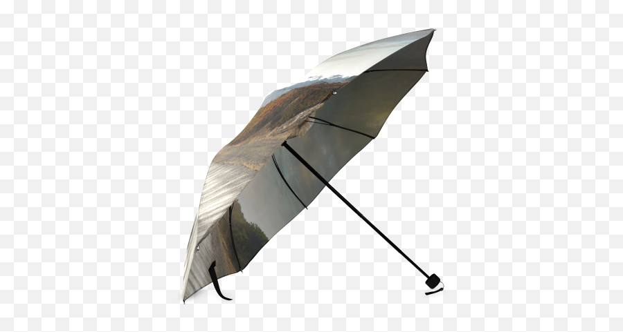Interestprint Elephant Foldable Rain - Autism Umbrella Emoji,Black Umbrella Emoticon