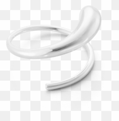 Mercy Swirl Spiral Earring In Sterling Silver Georg Jensen - Solid Emoji,His Eyes Were A Swirl Of Emotions