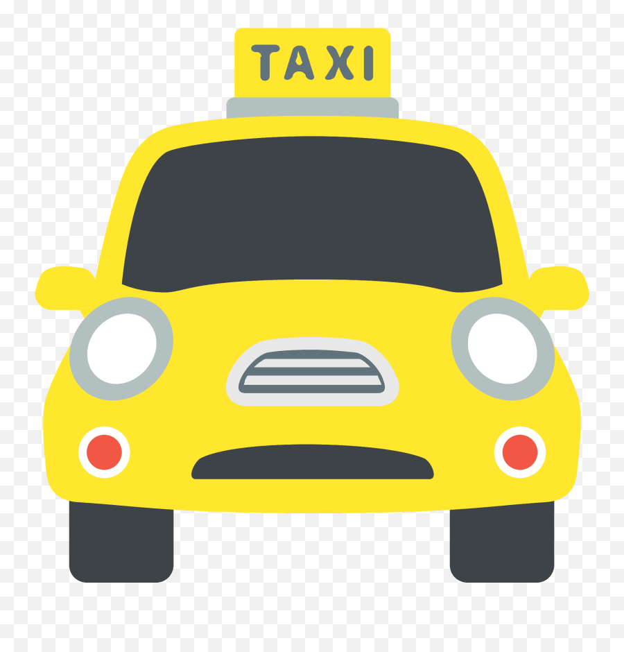 Business Signs Metal Signs Taxi - Cartoon New York Cab Emoji,Metal Emoji