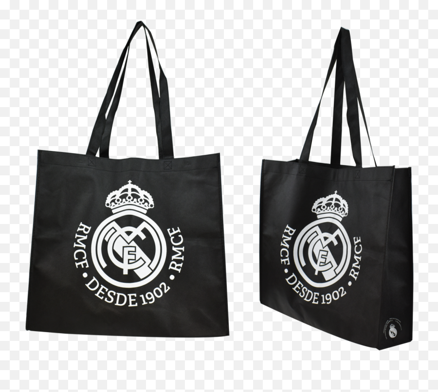 Bags U0026 Luggage U2013 Real Madrid Cf Us Shop - Real Madrid Black Emoji,Emojis Drawstring Backpack Bags With Polyester Material Sport String Sling Bag