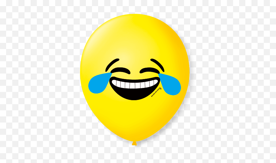 Pacote De Bexiga 90 Estampada Emoções Sortido Com 25 - Happy Emoji,Pacote Emoticons Png