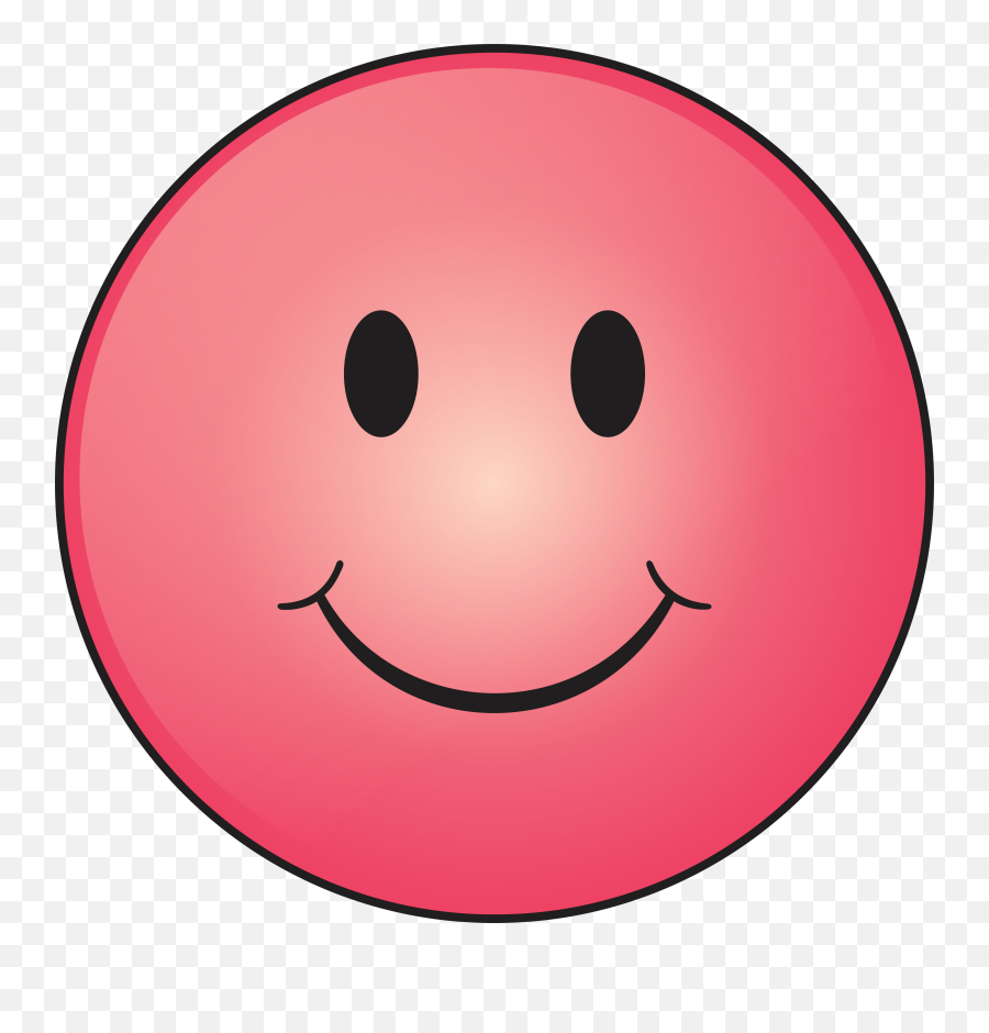 Free Photo Happy Smiley Pink - Max Pixel Transparent Smiley Face Pink Emoji,Emoticon Feliz