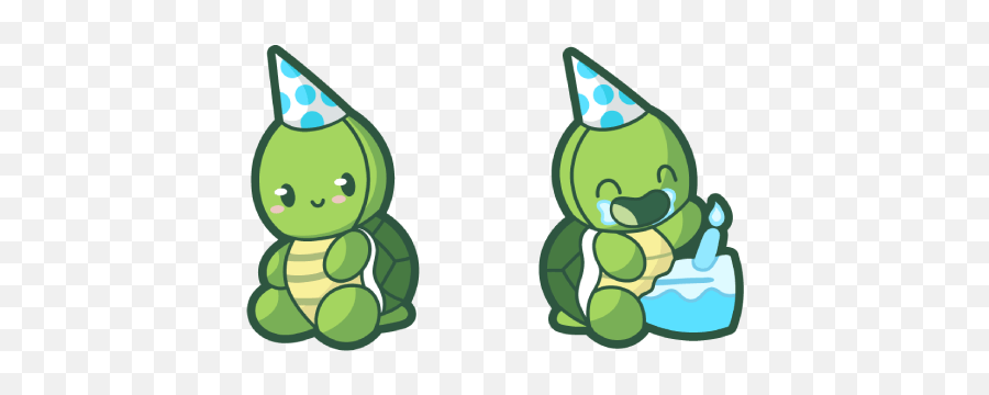 Cute Birthday Turtle Cursor - Birthday Turtle Png Emoji,Tucker Turtle Emojis